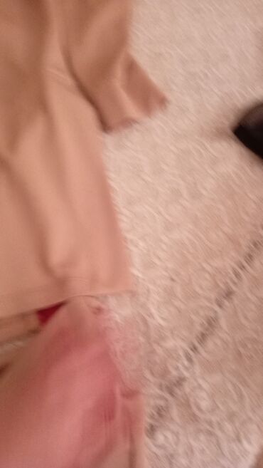 İdman geyimləri: Bej rəngli iki hissəli idman dəsti - Komplekt: uzunqol s6weatshirt və — 5