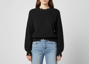 kurtka jeansowa z futerkiem bershka: Bershka, Sweter damski, rozmiar XS
