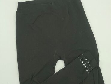 włoskie legginsy ciążowe: Leggings, S (EU 36), condition - Good