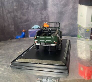 Avtomobil modelləri: Коллекционная модель ГАЗ-69 Парадный зеленый 1965 НАШ Автопром — 18