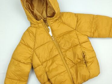 crop top reserved: Children's down jacket SinSay, 3-4 years, Synthetic fabric, condition - Very good