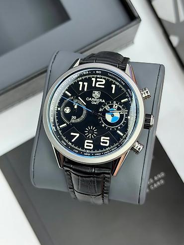 almaniyada saat necədir: Yeni, Qol saatı, Tag Heuer, rəng - Qara — 1