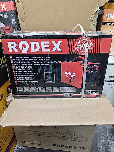 родекс сварка: Сварочный инвертор RODEX RDX5129P - Тип: DC MIG/MMA/Lift-TIG — 1
