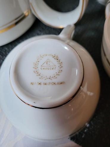 Ostali antikviteti: Servis za kafu Chodziez Poljska iz 80ih.god. Servis za 6 osoba, bez — 12