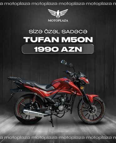 suret qutusu satilir: Tufan - Tufan M50 N, 50 см3, 2024 год, 60 км
