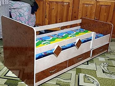 Детские гарнитуры: Детская гарнитура, Новый, Для мальчика, ДСП, цвет - Коричневый — 1