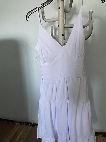 женские платия: Повседневное платье, Лето, Короткая модель, XS, S, M — 8