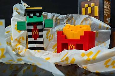 Oyuncaq fiqurlar: Minecraft x McDonald’s kolleksiya fiquru seti - Mövzu: Minecraft — 2
