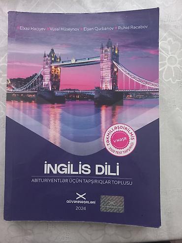 Testlər: Məhsul: “İngilis dili – Abituriyentlər üçün tapşırıqlar toplusu” — 1