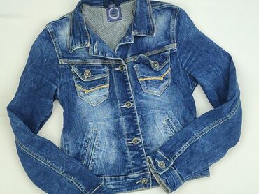 kurtka zimowa skórzana stradivarius: Women`s jeans jacket, size S (EU 36)