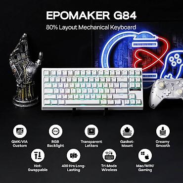 logitech superlight 2: Клавиатура, Механическая, Bluetooth, Проводное подключение, Размер: 75% — 1