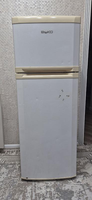 ucuz soyuducular: İşlənmiş 2 qapılı Beko Soyuducu Satılır, rəng - Ağ — 1