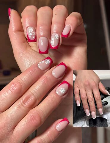 Маникюр, педикюр: Выравнивание, Наращивание ногтей, Донаращивание ногтей, Маникюр, Одноразовые расходные материалы — 20