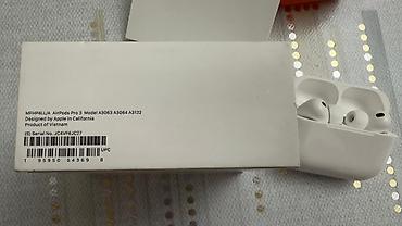 pro 3: İşlənmiş Simsiz (Bluetooth) Qulaqcıqlar, Apple, rəng - Ağ — 4