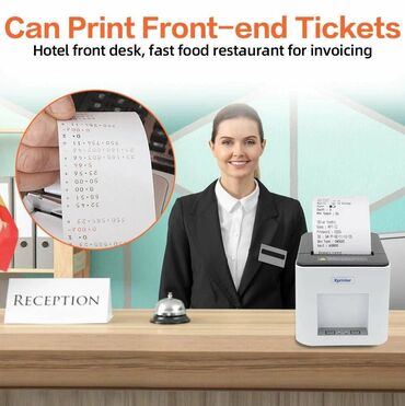 Торговые принтеры и сканеры: Принтер этикеток и чеков Xprinter XP-T361U 20-80mm receipt & label — 8