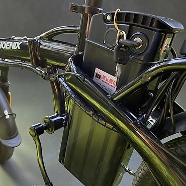 Электрдик велосипеддер: Электровелосипед складной PHOENIX 48v/10ah - Компактная складная рама — 10