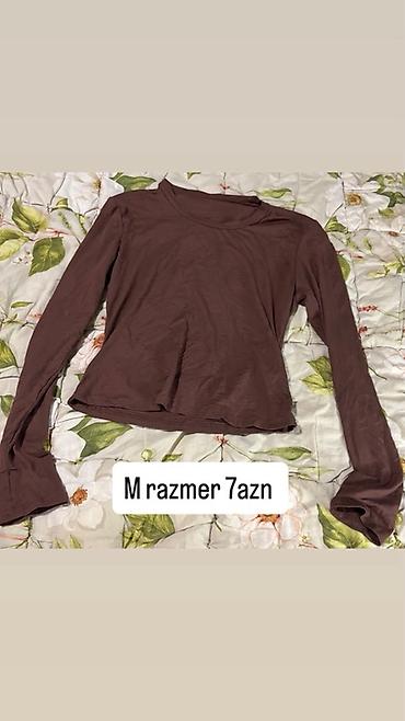 leopard: Qadın uzunqollu bluz kolleksiyası - Qara bluz – M ölçü, sinə — 4