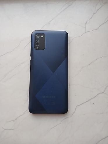 Samsung Galaxy A02 S, rəng - Mavi, Barmaq izi lalafo.az -da Samsung Galaxy A02 S, rəng - Mavi, Barmaq izi