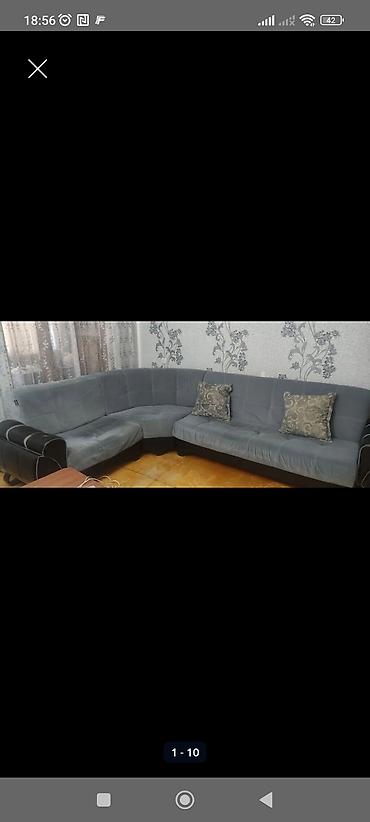 Divanlar: Künc divan, İşlənmiş, Açılmayan, Bazalı, Parça — 1