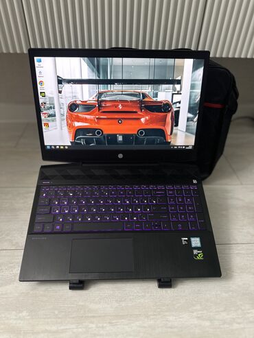 купить ноутбук hp pavilion gaming 15: Ноутбук, HP, 16 ГБ ОЗУ, Intel Core i5, 15.6 ", Б/у, Для несложных задач, память HDD + SSD