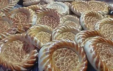 муки: Самаркандские лепёшки (нон) - Традиционная узбекская круглая лепёшка — 3