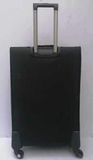 Putni koferi i torbe: Reddy Wenge kofer na točkiće – tekstilni, crne boje - Dimenzije — 19