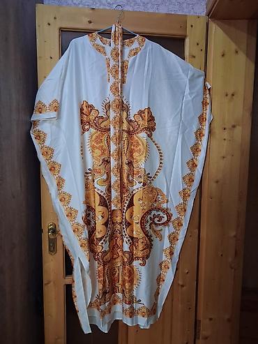vilyur don: Tunika 1 dəfə geyinilib.1-25 manat.Kaftan tipli uzun paltar dəsti - — 2