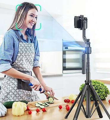 freebuds 4i: AI üz tanıma funksiyalı C17 selfi çubuğu + tripod + gimballı — 3