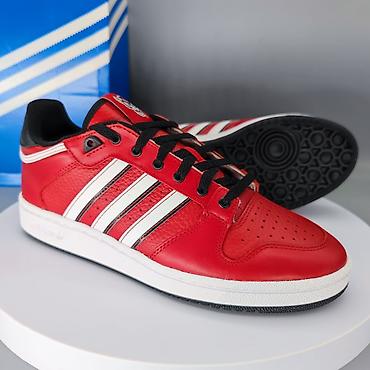 Кроссовки и спортивная обувь: Мужские кроссовки, 44, 45, Adidas Originals, Новый, цвет - Красный, Платная доставка, Самовывоз — 5