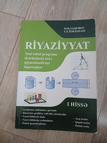 Kitablar və jurnallar: Tam seliqeli istifadə olunub,içinde yazı yoxdur. Riyaziyyat – Yeni — 1