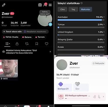 buklet capı: Xidmət: TikTok profilində reklam və məzmun tanıtımı - Profil: Zver — 1