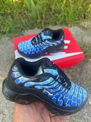 bos majice: Nike air max tn dečije patike plavo bele NOVO Novo Brojevi 31 do 36 — 1