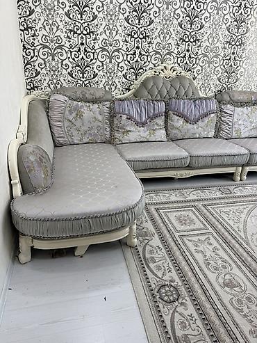 borsan loft: Угловой диван, C подушками, Трехместный — 1