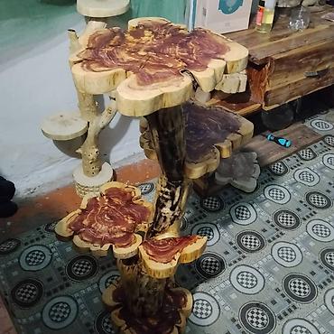 Полки, этажерки для цветов: Полка, этажерка для цветов, Дерево — 9