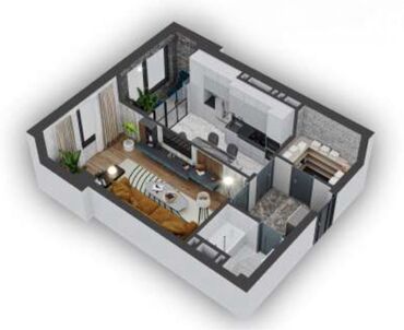 Продажа квартир: 1 комната, 43 м², Элитка, 12 этаж, ПСО (под самоотделку)
