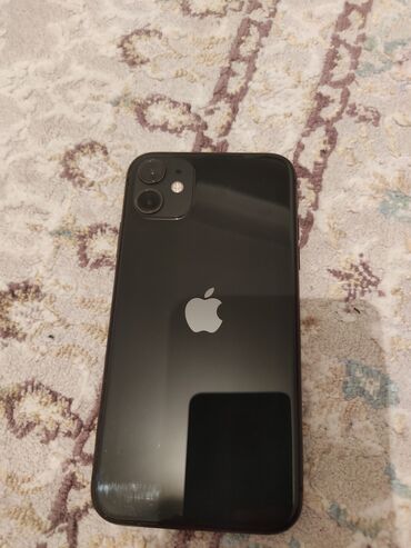купить телефон айфон 11 бу: IPhone 11, Б/у, 128 ГБ, Черный, 76 %