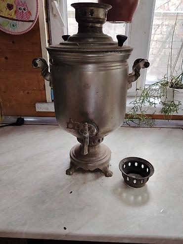 дрова: 5 литров. Цена 210 манат. Дровяной. Klassik kömür/somonlu samovar - — 1