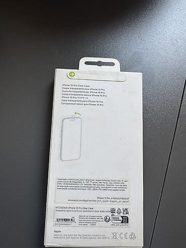 Məhsul: Apple iPhone 15 Pro Clear Case (MagSafe) Xüsusiyyətlər: - lalafo.az -da Məhsul: Apple iPhone 15 Pro Clear Case (MagSafe) Xüsusiyyətlər: -