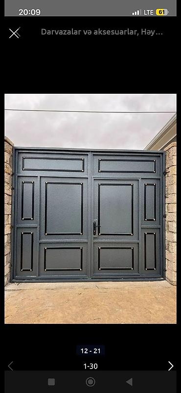 Həyət darvazaları: Dəmir Həyət darvazası, Avtomatik, Qapı ilə, Kredit yoxdur -da lalafo.az — 2 Həyət darvazaları: Dəmir Həyət darvazası, Avtomatik, Qapı ilə, Kredit yoxdur — 2