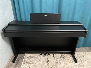 ямаха корк: Цифровое пианино YAMAHA в корпусе под дерево, цвет черный. - — 4