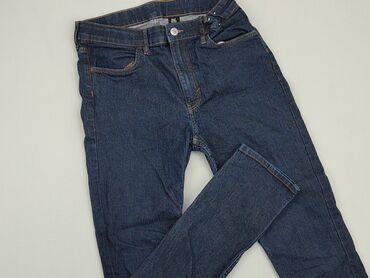 jeansy z zamkami: Джинси, DenimCo, 14 р., 170, стан - Ідеальний