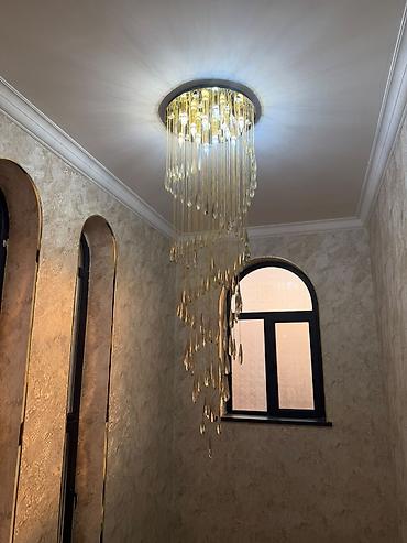 yatak ikinci el: Çılçıraq, 10 və daha çox lampa, Şüşə — 1