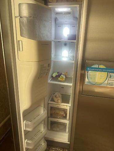 used small size refrigerator: Холодильник Samsung Side-by-Side в цвете нержавеющая сталь — 3