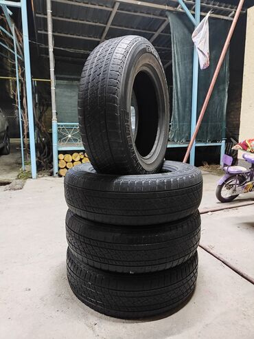 Шины: Шины 215 / 70 / R 16, Лето, Б/у, Комплект, Bridgestone