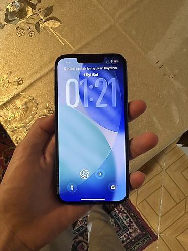 iphone 17 pro max almaq: IPhone 13, 128 GB, Mavi, Barmaq izi, Face ID — 3