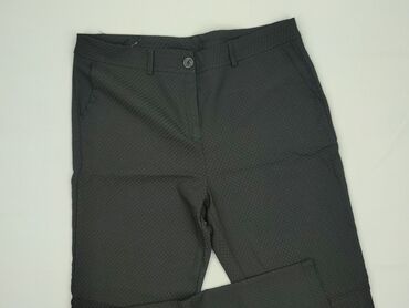 Material trousers for women, size 2XL (EU 44)