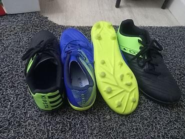 Футбольная обувь Kipsta (Decathlon) — комплект из двух пар: - Синие