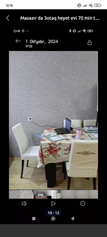 Həyət evləri və villaların satışı: Masazırda 3 otaqlı həyət evi - Plan: 3 otaq, ayrı mətbəx - Giriş — 16