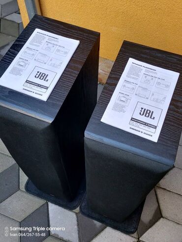 Zvučnici i stereo sistemi: JBL Northridge E80 podnostojeće Hi‑Fi zvučne kutije (par) - — 5