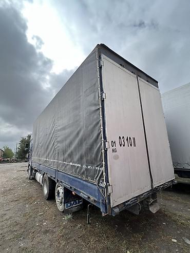 Кузов бөлүктөрү: Тентованный кузов-фургон на шасси DAF - Тип: борт/штора (тент) с — 3